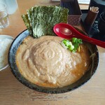 大岩亭 - 辛いのりラーメン特鳥3辛