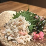 初代 蟹よし - 蟹のなめろう