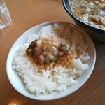 大岩亭 - ご飯に海苔