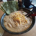 大岩亭 - 辛いのりラーメン特鳥3辛