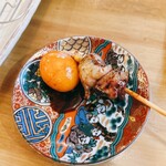 炭焼四季 鳥しるべ - ちょうちん（タレ）