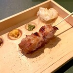 やきとり 嶋家 - かしわ。