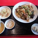 中国料理 小満堂 - 五目あんかけ焼きそば