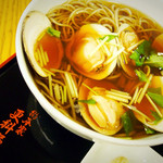 総本家更科堀井 - 蛤そば 1730円