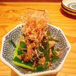 たん焼きと小皿 - 