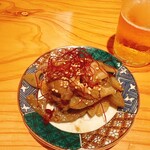 たん焼きと小皿 - 
