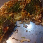 広島お好み焼 くるみ - 中はうどん