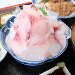 三河屋 - 【定食】鯉料理一式（あらい）