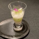 ラ ターブル ドゥ ジョエル・ロブション - 白ワインのソルベ