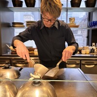 tanpopo 北新地本店 - 目の前で仕上げるマスター！カッコ良い♪