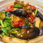 湘泉 湖南菜 - 回鍋肉となすの炒め