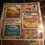 ハワイアンビールメニュー