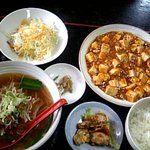Kyuusai kou - Ａランチ（麻婆豆腐）