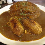 いずみカリー - 自家製ケバフカリーライス大盛り1,100円