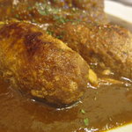 いずみカリー - 自家製ケバフのアップ