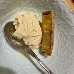 天ぷら北川 - 丹那牛乳アイスと芋天