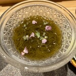 天ぷら北川 - もずく