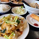 龍華 - 八宝菜定食 1,200円