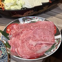黄金出汁しゃぶと江戸前寿司 肉のあさつ 梅田お初天神店 - 