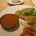 ナタラジ - お豆のカレー　お豆柔らかい