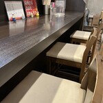 らーめん颯人 - 内観　カウンター