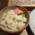 板蕎麦 山灯香 - 炊き込みご飯