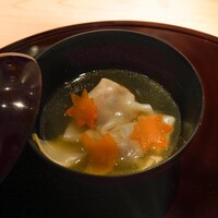 鳥焼き 小花 - ワンタンおわん