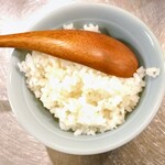 汁なし担担麺センター キング軒 - 半ライス