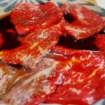 焼肉ホルモン ちゅらロース - 月見上ロース