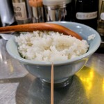 汁なし担担麺センター キング軒 - 半ライス