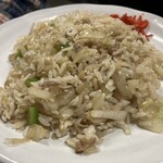 ムツヤ - 炒飯、地味だけど、ダシ味が美味しい。