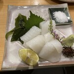 海鮮食堂 うを亀 - イカ刺し
