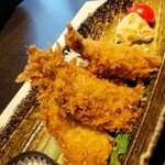 わらべ菜魚洞 - あじフライ