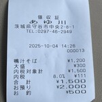 あゆ川手打そば - 