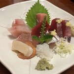 ふく鮨 - 刺身盛り合わせ