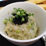 ラ・ボンヌ・パレット - 赤エビのタルタル