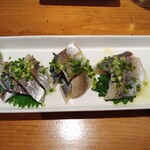 ラ・ボンヌ・パレット - アジのマリネ