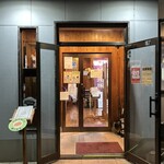 とんかつぼたん - 入り口