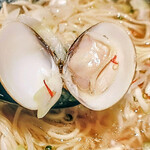 和風楽麺 四代目 ひのでや - 「とにかく入っているよ」とは違う天晴なはまぐり！