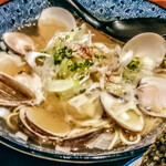 和風楽麺 四代目 ひのでや - これでもかと、出現するはまぐり！