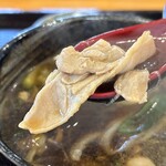 蕎麦 くつざわ - かしわ肉