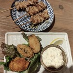 じとっこ組合 広島中央通り店 - カキフライ