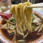 中華そば 麺屋7.5Hz - この太麺、永大号さん、大好き