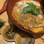 四ッ谷 今井屋本店 - 親子丼　こちらもしっかり１人前　お腹いっぱい　ご馳走様でした