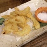 鰓呼吸 那覇久茂地店 - 島らっきょのフライ