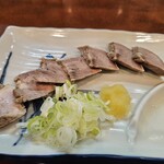 加賀屋 - タン刺身