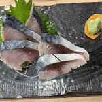 炭火燒鳥與秋田Seafood居酒屋福To屋 - 本日のお刺身（しめ鯖）