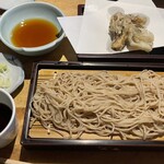 手打そば大庵 - 天ぷら蒸篭