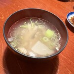 はこだて ふさや - 最後にサービスのアラ汁、沁みる