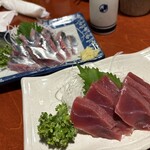 はこだて ふさや - サンマとマグロ刺し